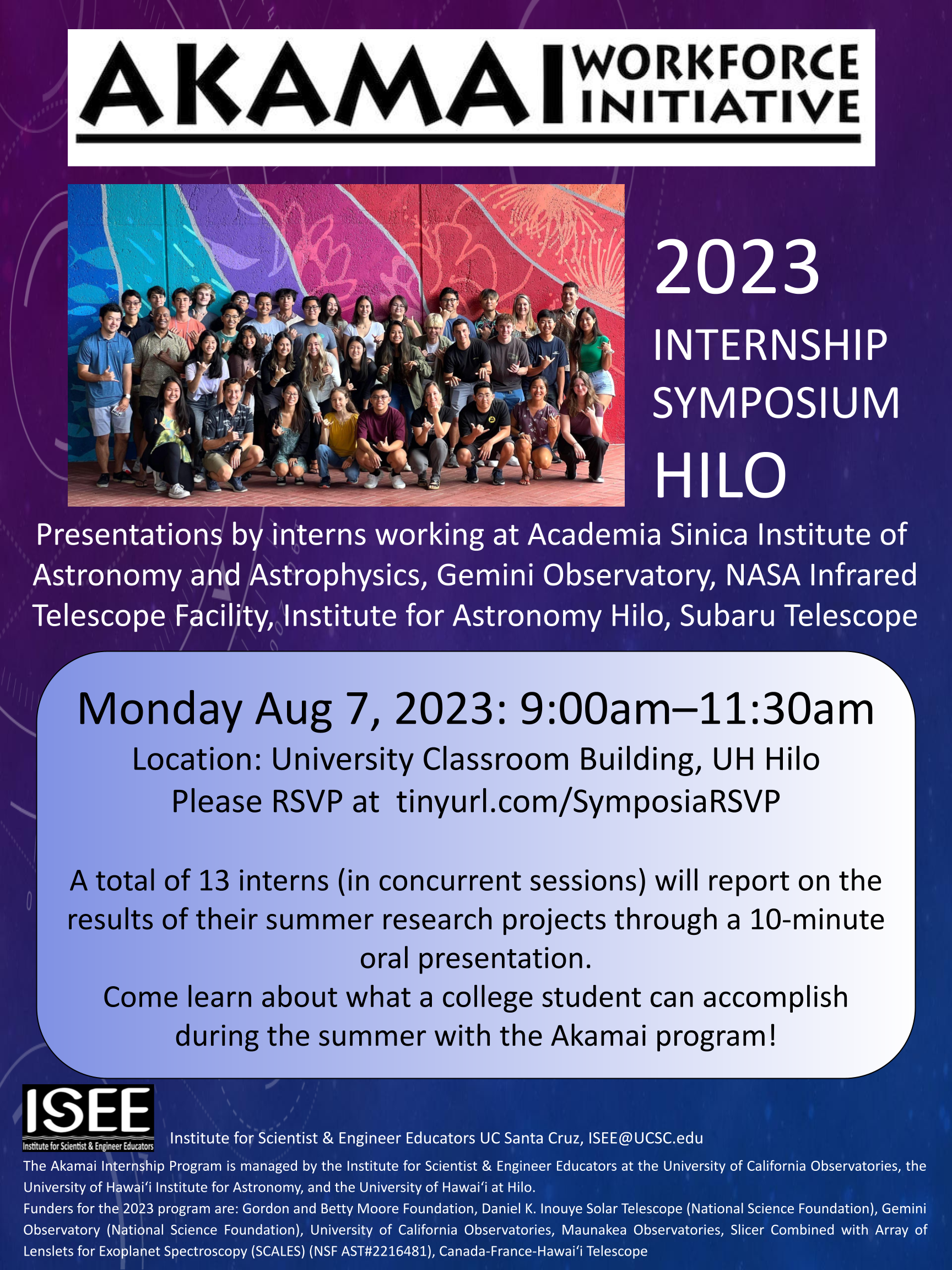 Akamai Symposium Hilo 2023